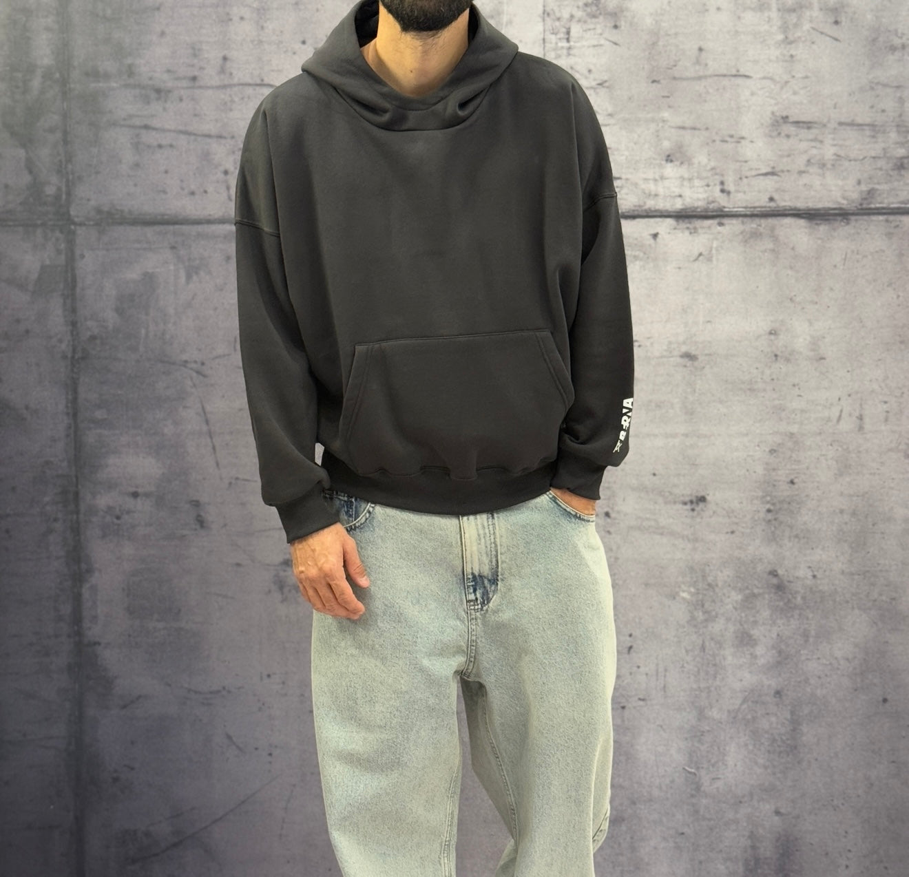 FELPA CON CAPPUCCIO OBLO' - BERNA - ART. 252021