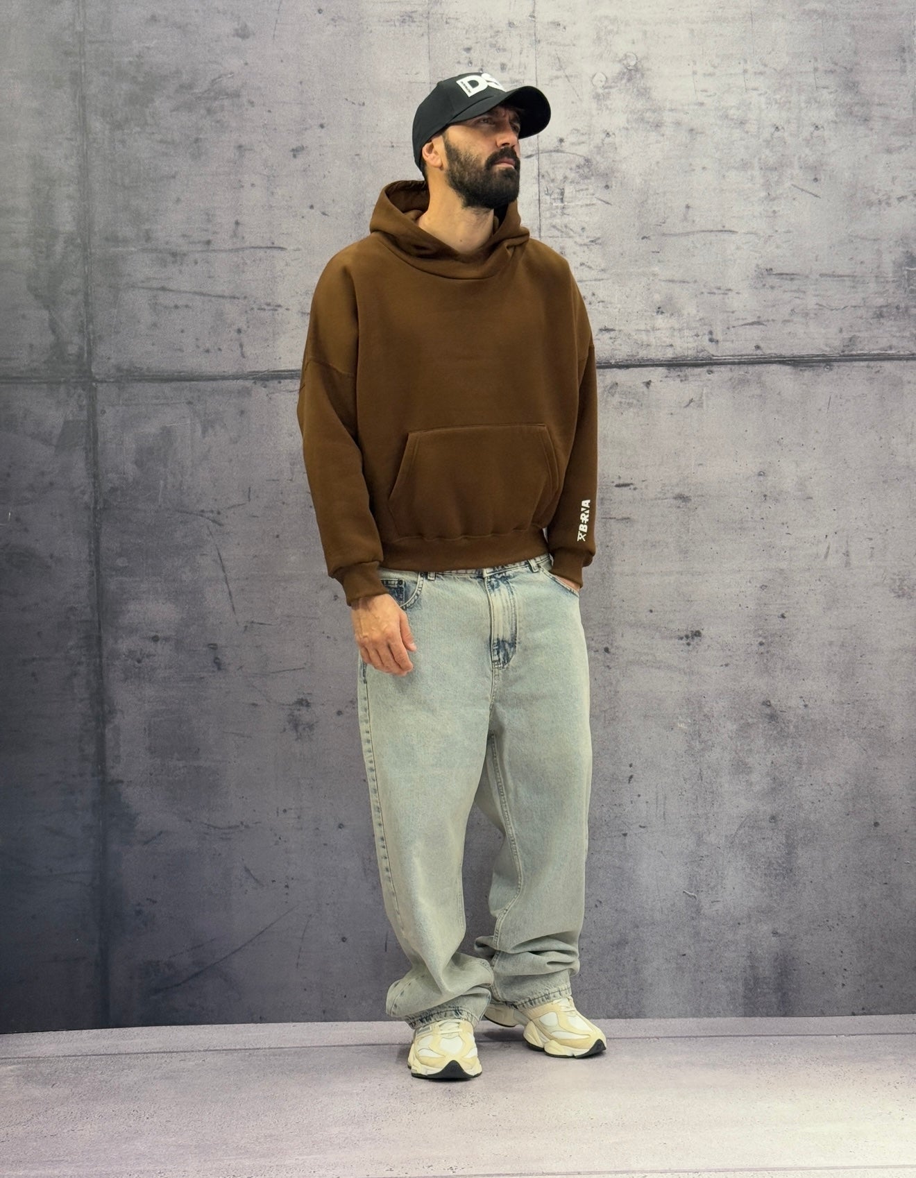 FELPA CON CAPPUCCIO OBLO' - BERNA - ART. 252021