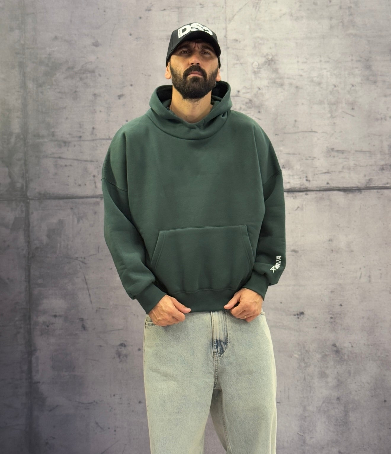 FELPA CON CAPPUCCIO OBLO' - BERNA - ART. 252021