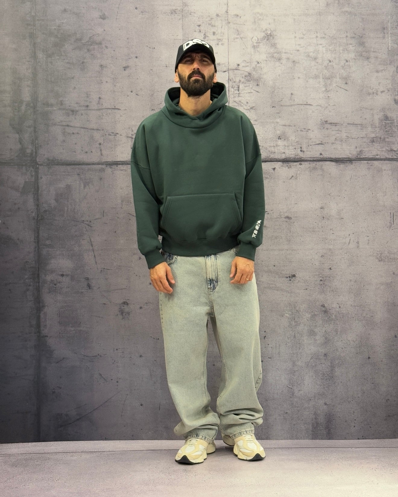 FELPA CON CAPPUCCIO OBLO' - BERNA - ART. 252021