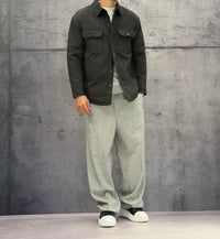 GIUBBINO EFFETTO A COSTE  - HAMEN - ART. LPGA7510 - COL. NERO