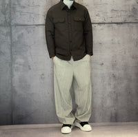 GIUBBINO EFFETTO A COSTE  - HAMEN - ART. LPGA7510 - COL. NERO