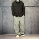 GIUBBINO EFFETTO A COSTE  - HAMEN - ART. LPGA7510 - COL. NERO