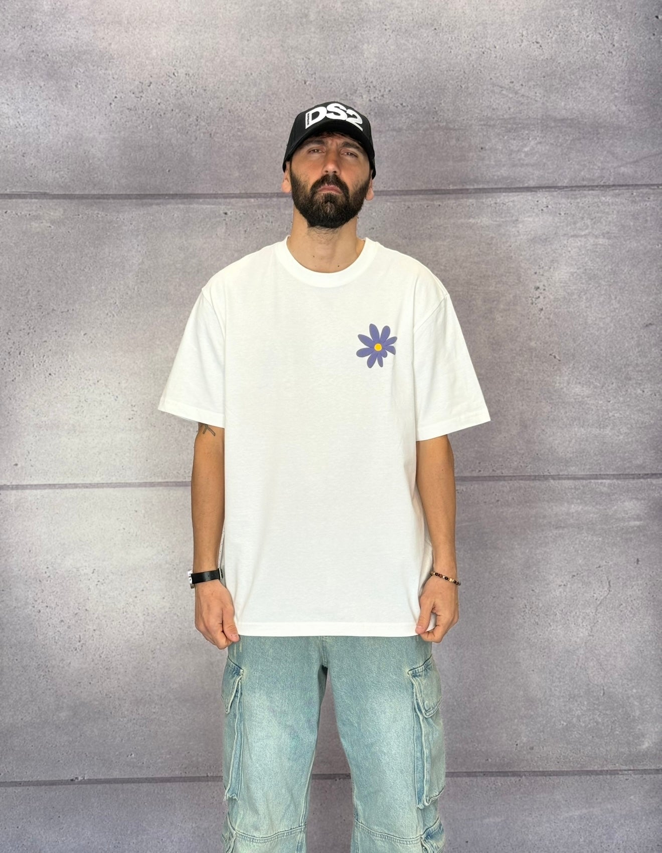 T-SHIRT OVER STAMPA FLORA - ONLY&SONS - ART. 22033752