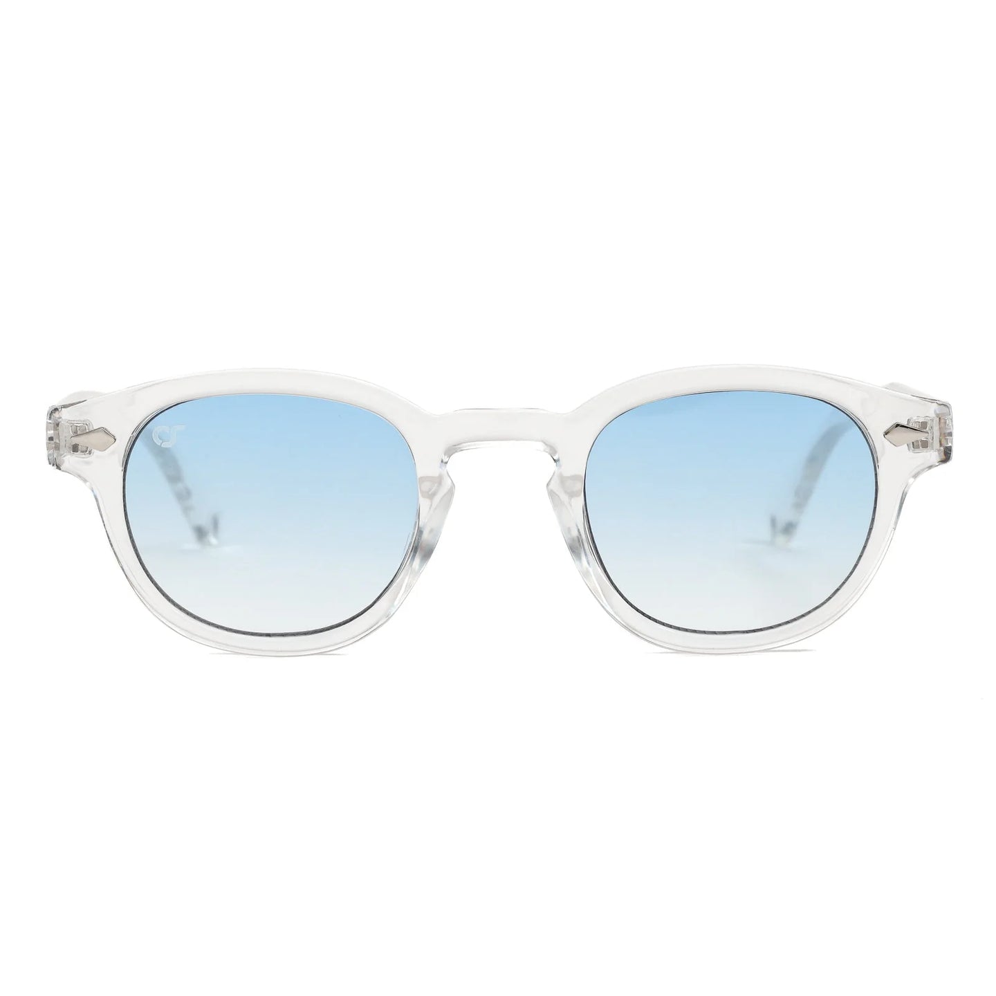 OCCHIALI OS SUNGLASSES  ART BERLINO TRASPARENTE BLU FUME'
