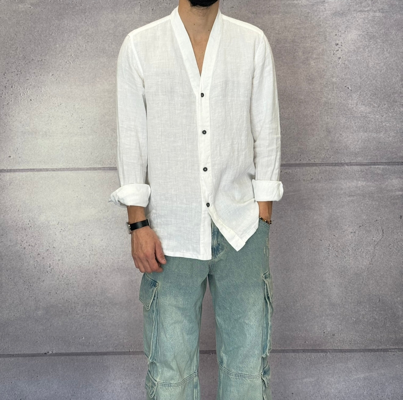 CAMICIA COLLO V - BERNA - *ART. 243423