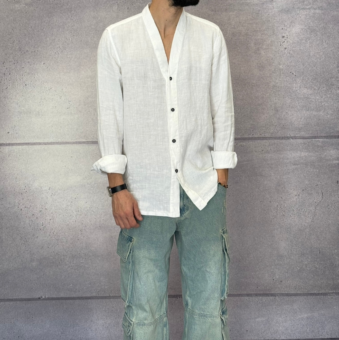CAMICIA COLLO V - BERNA - *ART. 243423