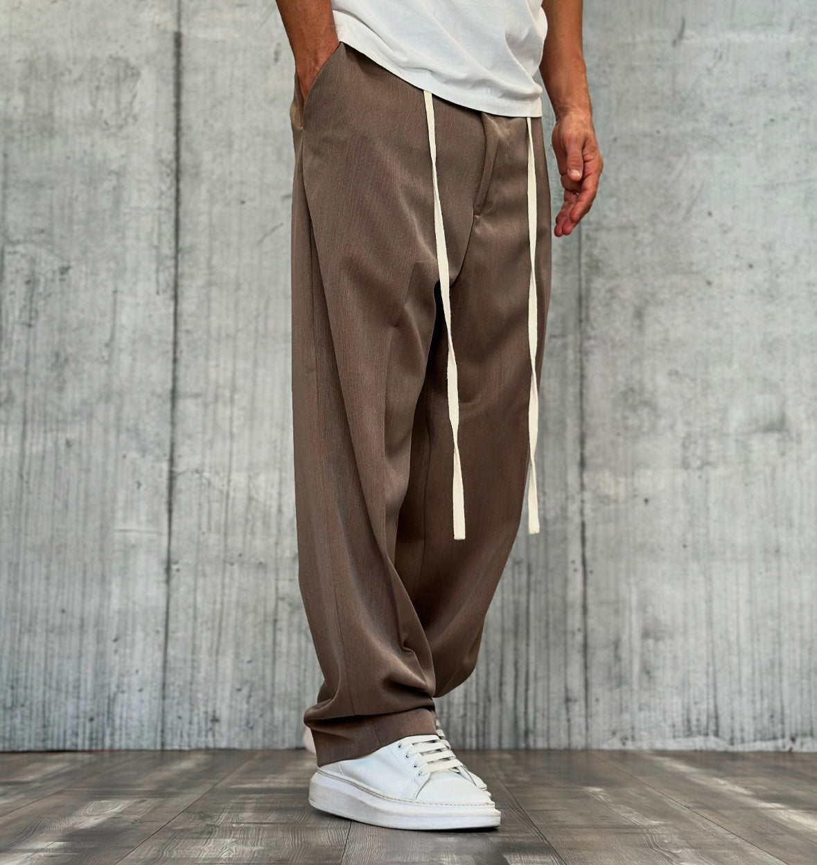 PANTALONE ELASTICO IN VITA - NEW JOB BRAND - ART. BONSAI