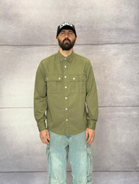 CAMICIA OVERSHIRT TINTA UNITA - BERNA - ART. 251240