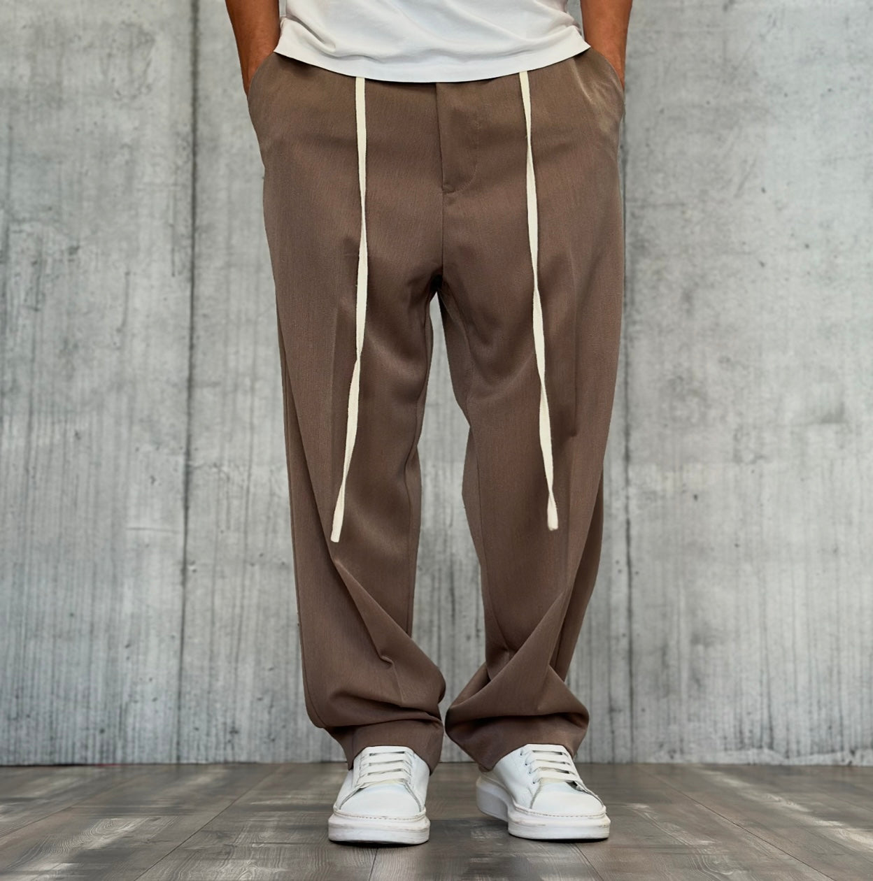 PANTALONE ELASTICO IN VITA - NEW JOB BRAND - ART. BONSAI