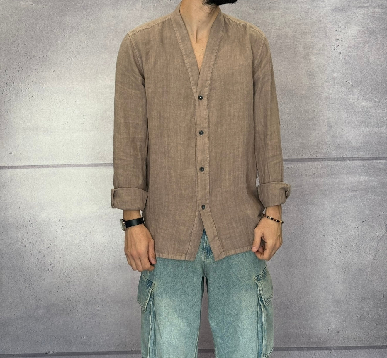 CAMICIA COLLO V - BERNA - *ART. 243423