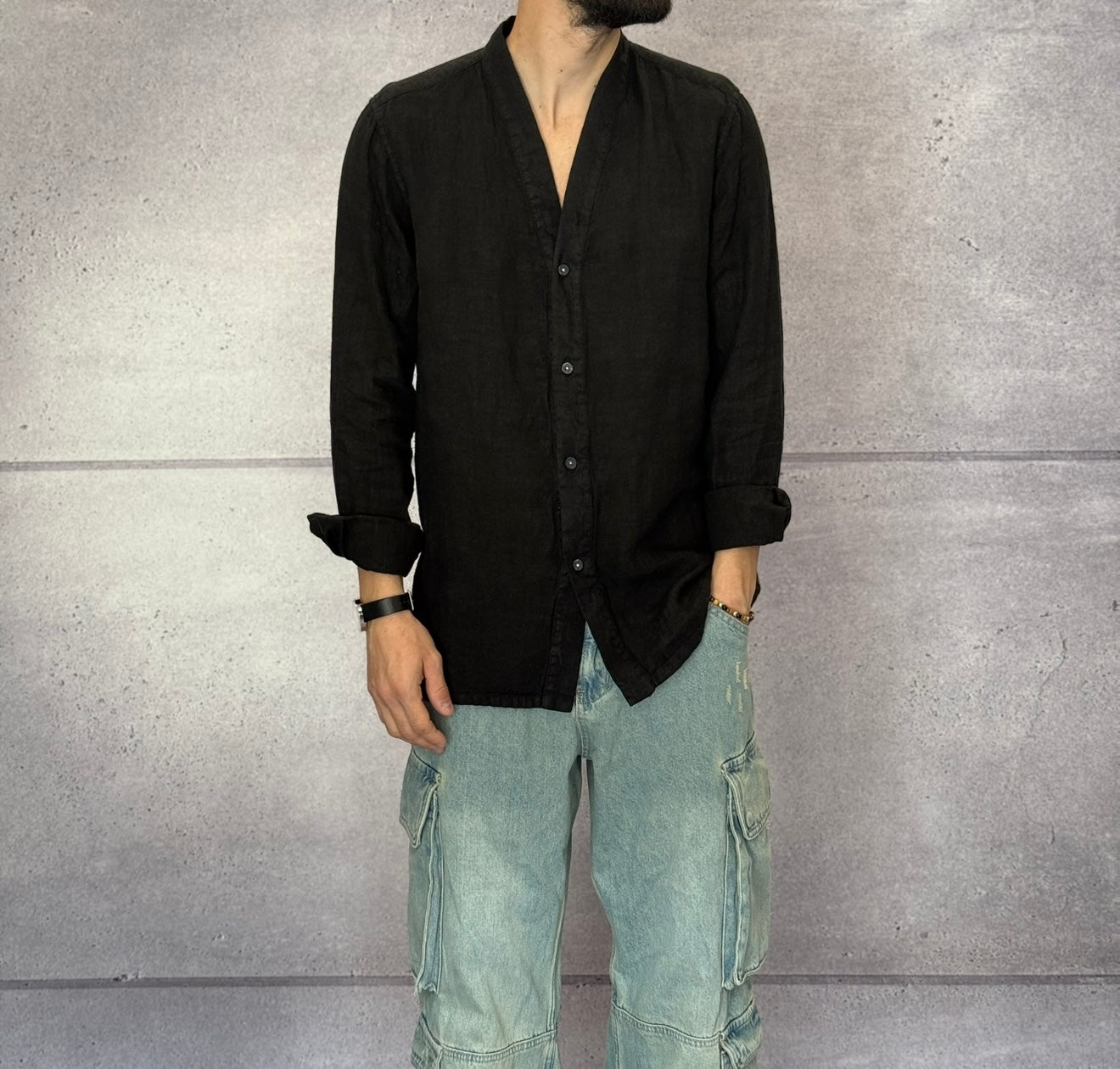 CAMICIA COLLO V - BERNA - *ART. 243423