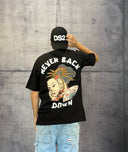 T-SHIRT NEVER BACK DOWN - BERNA - ART. 252089
