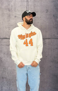 FELPA CON CAPPUCCIO WASHINGTON 44 - BERNA - ART. 252361128 - COL. PANNA
