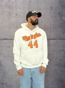 FELPA CON CAPPUCCIO WASHINGTON 44 - BERNA - ART. 252361128 - COL. PANNA