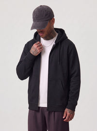 FELPA ONLY&SONS CON ZIP E CAPPUCCIO ART 22018684