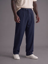 PANTALONE NEW JOB BRAND PANTALACCIO BLU ART EGADY