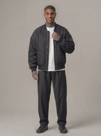 GIUBBINO NEW JOB BRAND BOMBER IN NAYLON  ART NAYLON 3