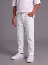 JEANS OVER  BERNA  KIDS B BIANCO ART K 240204 2