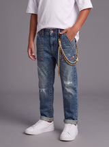 JEANS OVER  BERNA  KIDS BAMBINO DENIM ART 240167 396