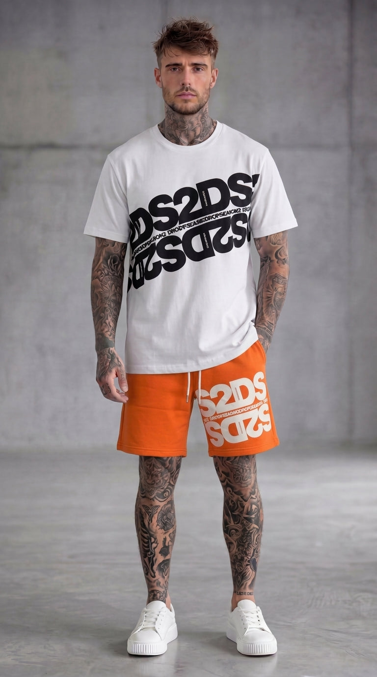 BERMUDA PIU' COLORI STAMPA GRANDE  - DS2 - ART. SS26258