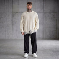 MAGLIONCINO NEW JOB BRAND ROTTURE PIU' COLORI M/ INGLESE ART MA/05