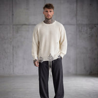 MAGLIONCINO NEW JOB BRAND ROTTURE PIU' COLORI M/ INGLESE ART MA/05