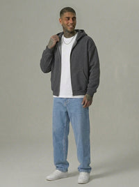 FELPA ONLY&SONS BOXY FIT CON CAPPUCCIO + ZIP  ONLY&SONS - ART. 22035193