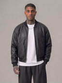 GIUBBINO NEW JOB BRAND BOMBER ECOPELLE  ART 03 TRAP