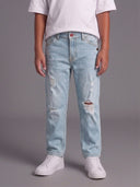 JEANS OVER  BERNA  KIDS  LIGHT DENIM STRAPPI ART K 22559 30