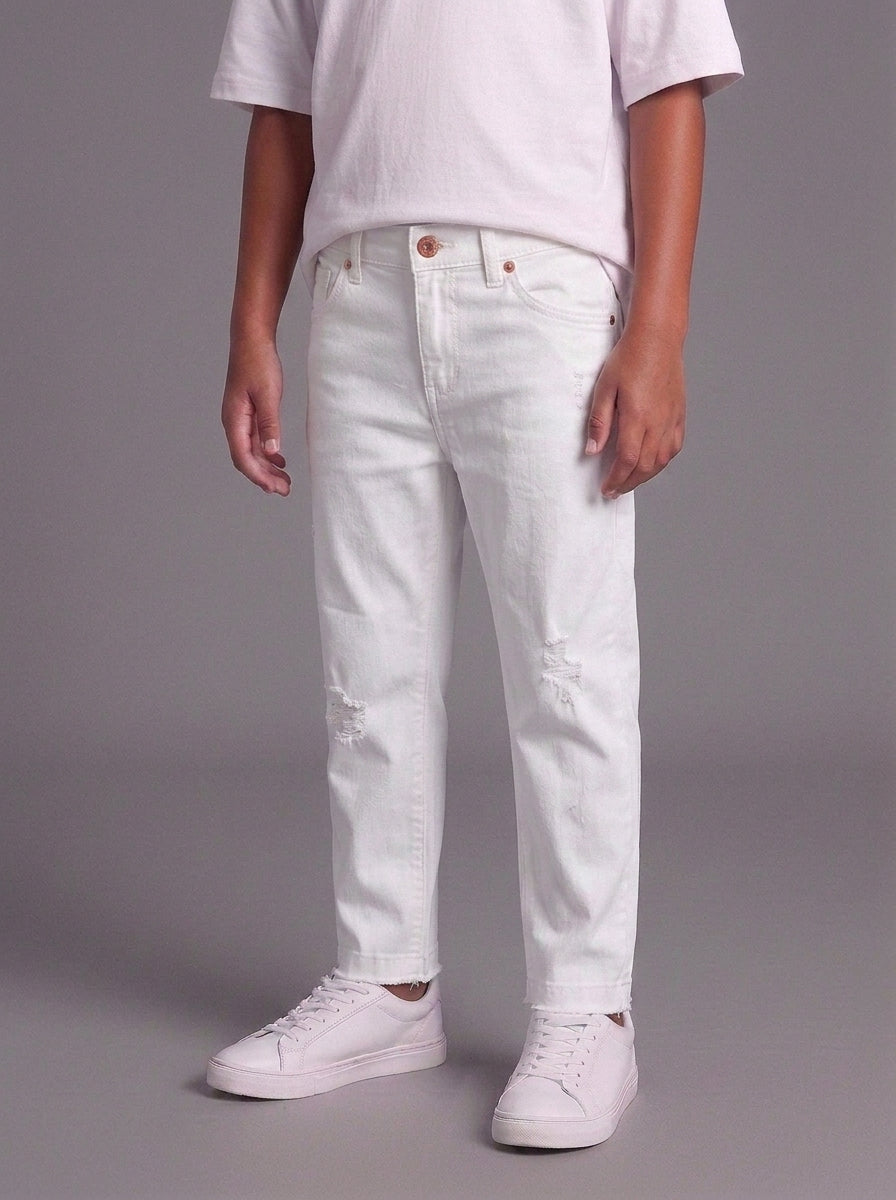JEANS OVER  BERNA  KIDS B BIANCO ART K 240204 2