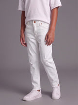 JEANS OVER  BERNA  KIDS B BIANCO ART K 240204 2