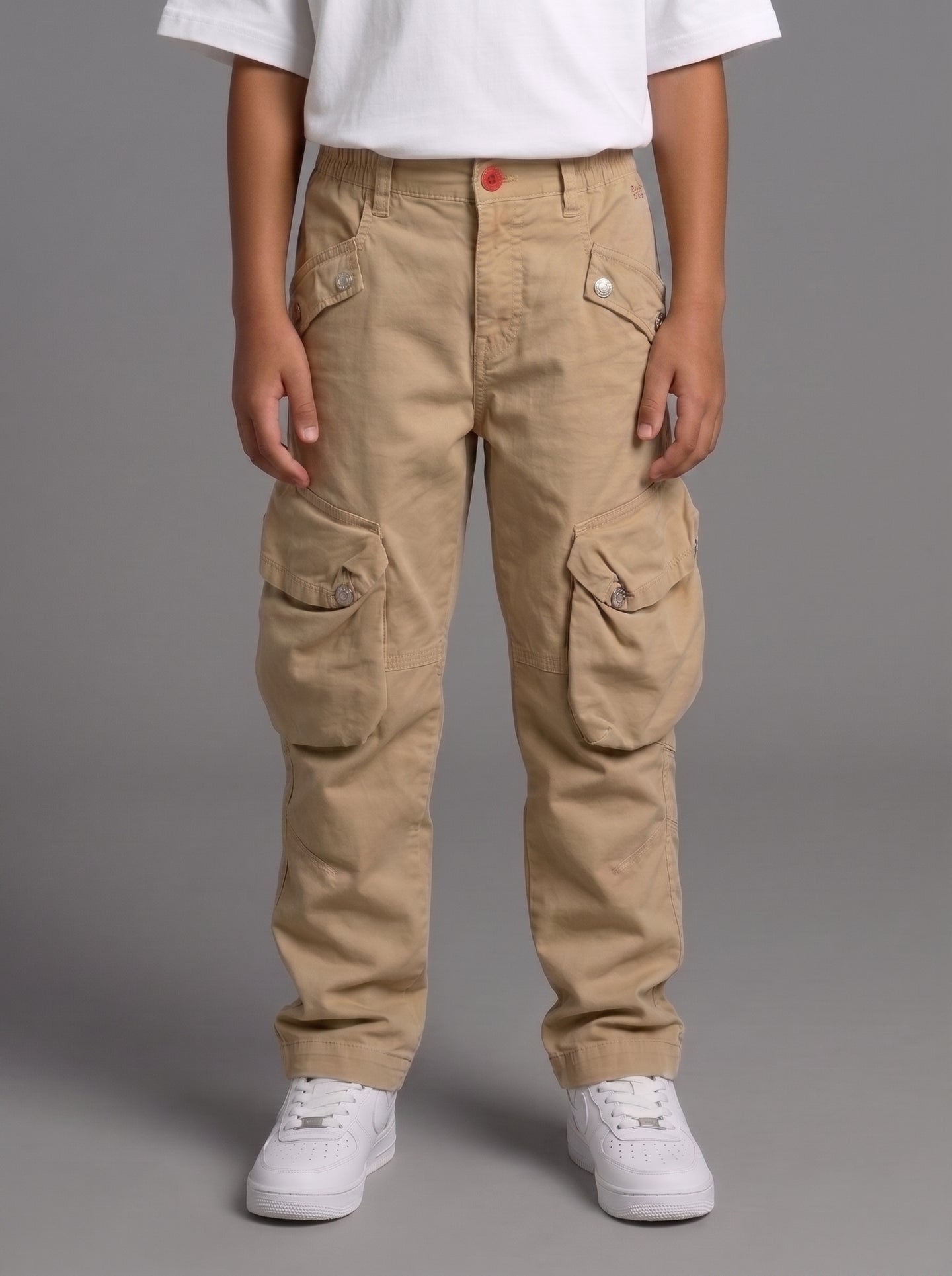 PANTALONE BERNA KIDS CARGO  BEIGE K 23073 8