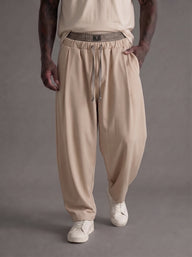 PANTALONE IMPERIAL BAGGY CON VITA ELASTICIZZATA PE8JMAY