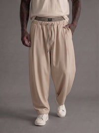 PANTALONE IMPERIAL BAGGY CON VITA ELASTICIZZATA PE8JMAY