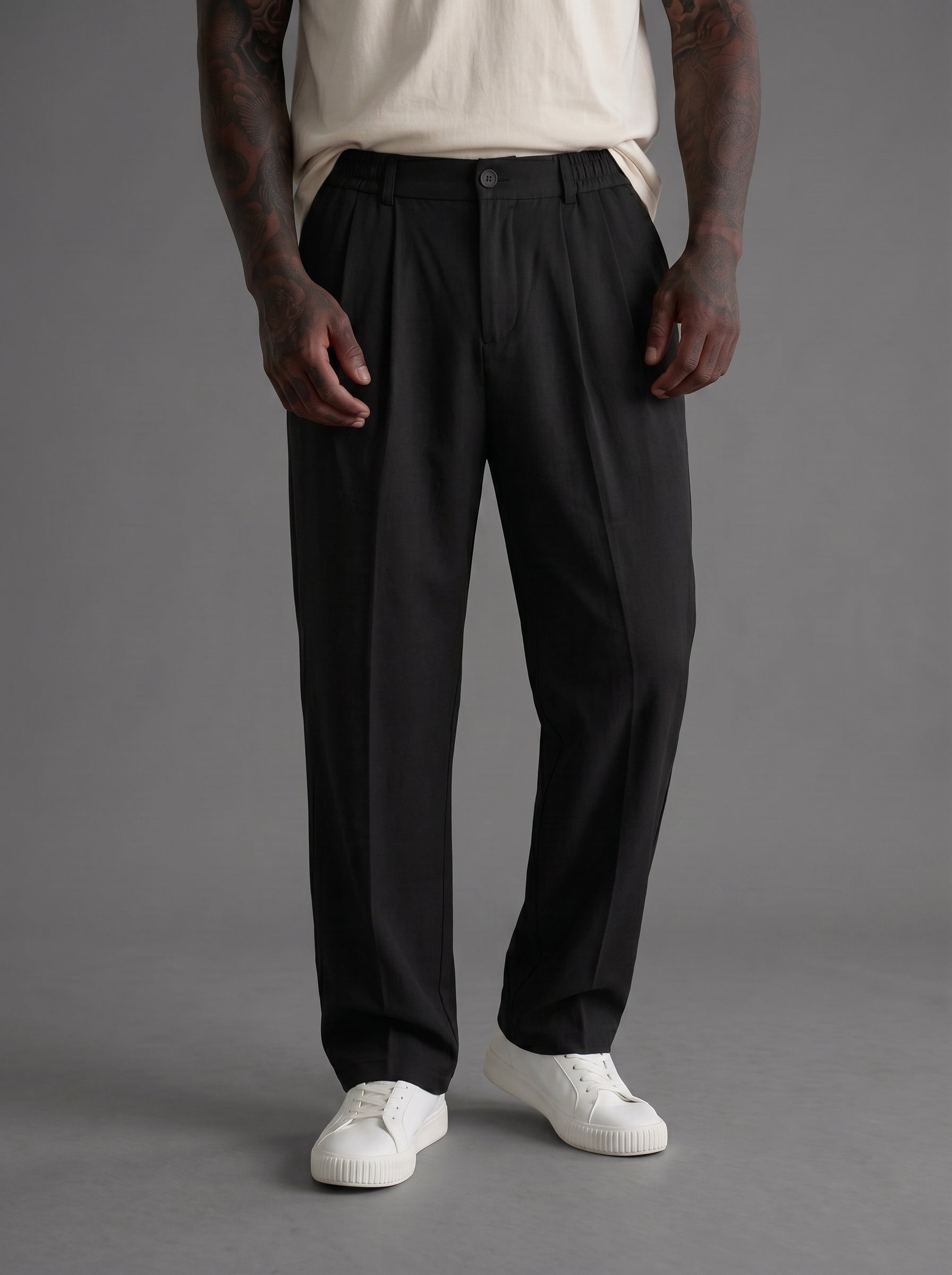 PANTALONE CON ELASTICO IN VITA - NEW JOB BRAND - ART. TREMITY  FW