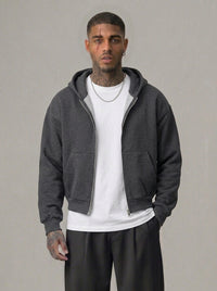 FELPA ONLY&SONS BOXY FIT CON CAPPUCCIO + ZIP  ONLY&SONS - ART. 22035193