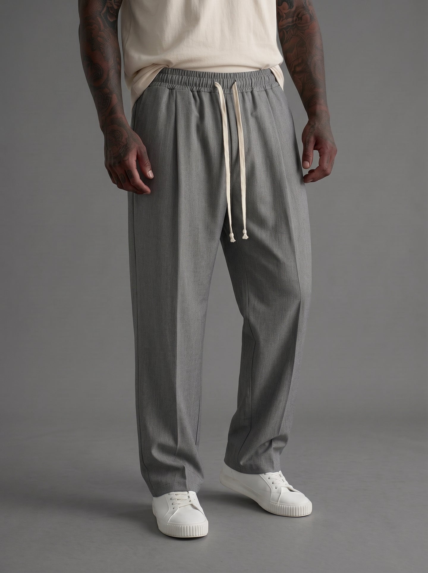PANTALONE NEW JOB BRAND CON ELASTICO IN VITA MOD SOHO