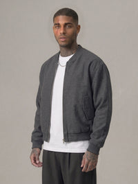 GIUBBINO ONLY&SONS BOMBER COLLEGE DARK GREY ART 22034739