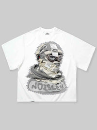 T-SHIRT NOISSEY WHITE  ART TURBANTE