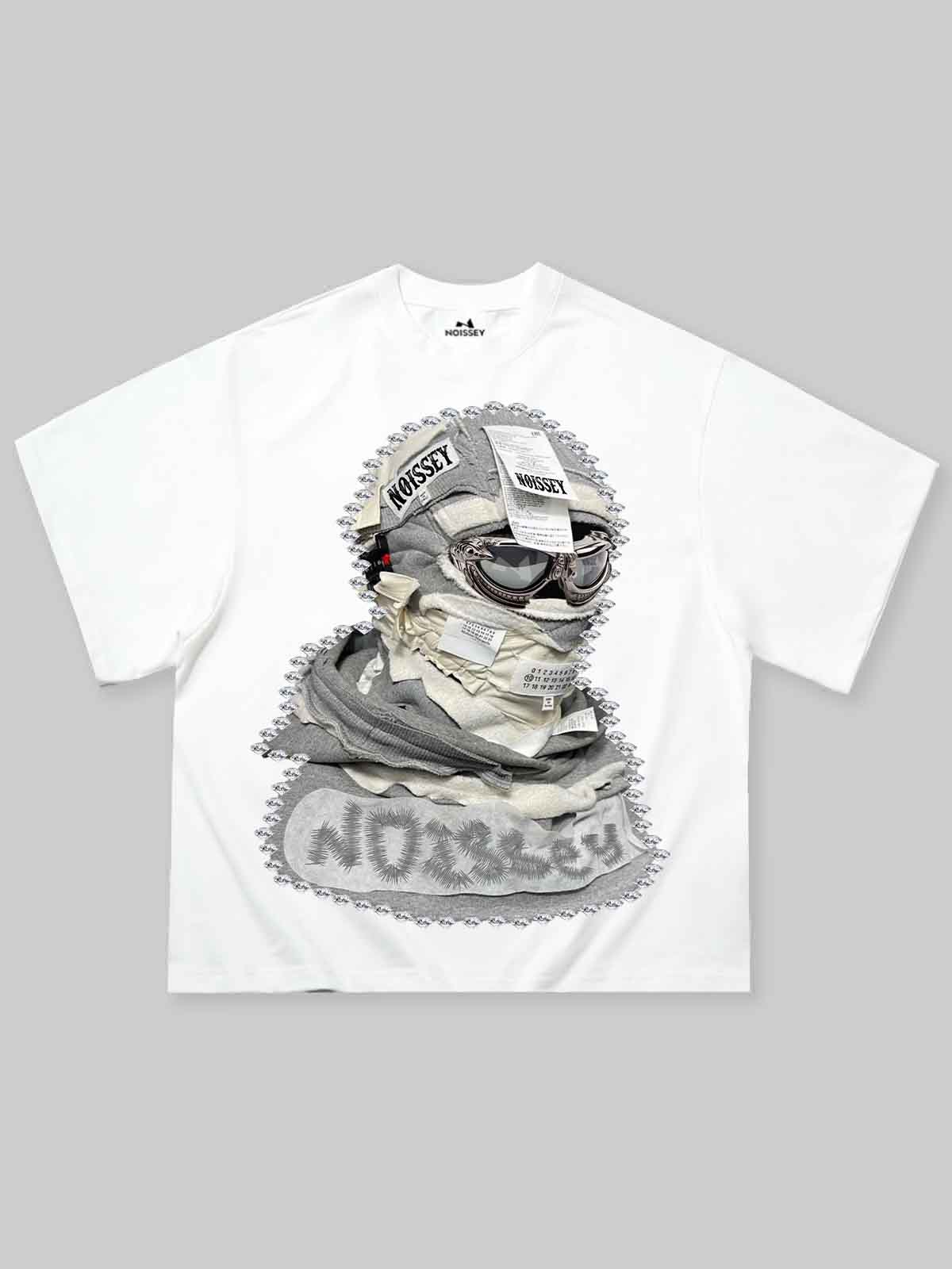T-SHIRT NOISSEY WHITE  ART TURBANTE