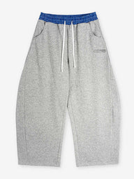 PANTALONI DI TUTA NOISSEY CON ELASTCO IN VITA A QUADRI E GAMBA CURVA STREETWEAR