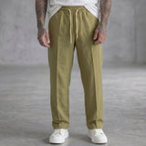 PANTALACCIO UOMO IN MISTO LINO VISCOSA  - BERNA - ART. 261226