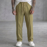PANTALACCIO UOMO IN MISTO LINO VISCOSA  - BERNA - ART. 261226