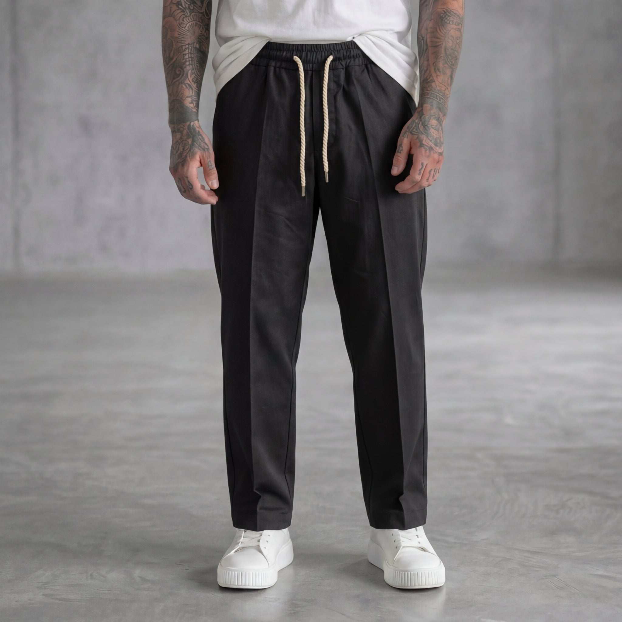 PANTALACCIO UOMO IN MISTO LINO VISCOSA  - BERNA - ART. 261226