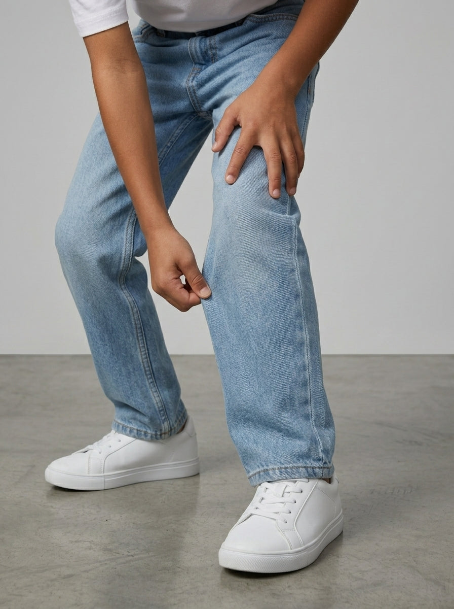 JEANS JACK & JONES CHRIS BLUE DENIM BAMBINO ART 12229486