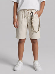 BERMUDA BERNA KIDS BAMBINO CON PORTACHIAVI PANNA  ART K 240197 128
