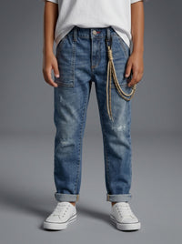 JEANS OVER  BERNA  KIDS BAMBINO DENIM ART 240167 396