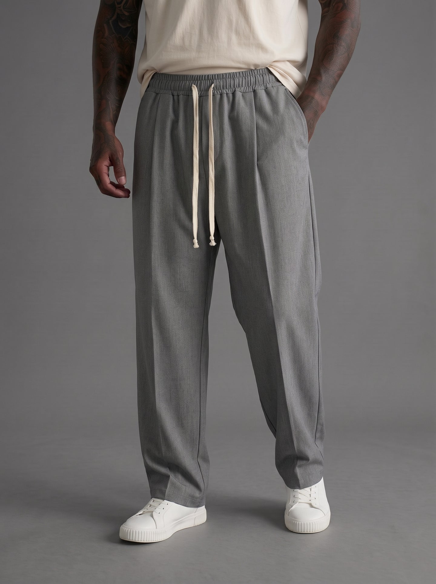 PANTALONE NEW JOB BRAND CON ELASTICO IN VITA MOD SOHO