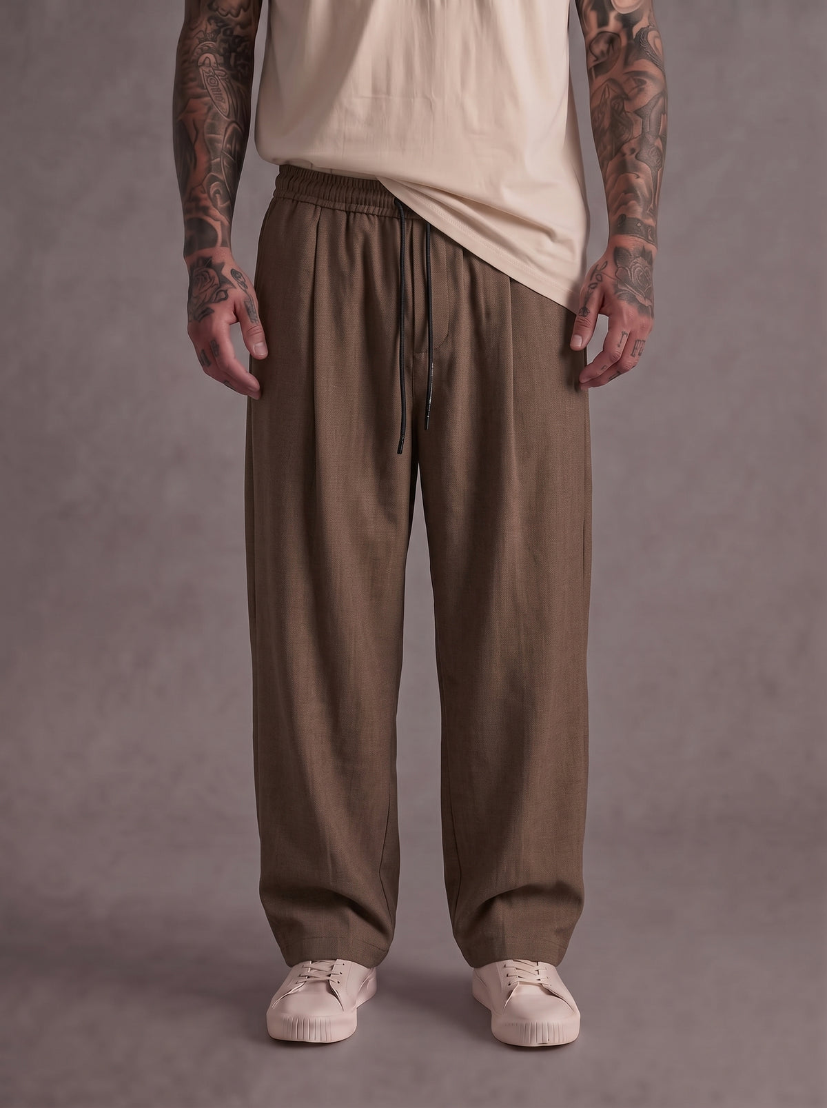 PANTALONE IMPERIAL ELASTICO IN VITA ART P93404023
